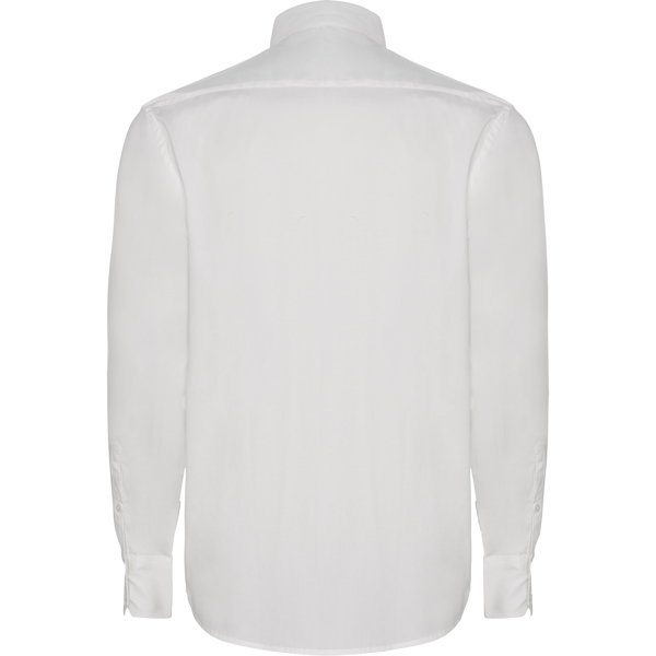 Trasera camisa blanca